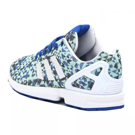 Adidas Originals ZX Flux Weave "Xanh Xanh" (verde/azul/negro/blanco)