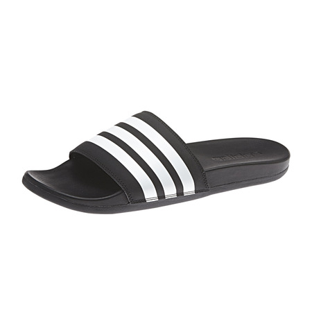 Adidas Adilette Cloudfoam Plus 3-Stripes (Black)