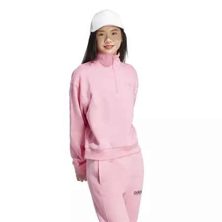 Adidas ALL SZN Fleece Graphic Quarter-Zip Sweatshirt