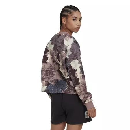 Adidas Allover Print Swetshirt