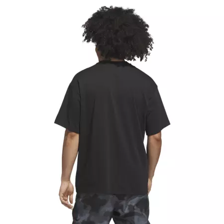 Adidas Basketball Anthony Edwards Believe That T-Shirt "Black/Preloved Lime"
