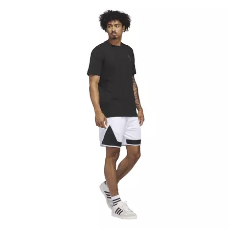 Adidas Basketball Hoops for All Graphic Tee "Black"