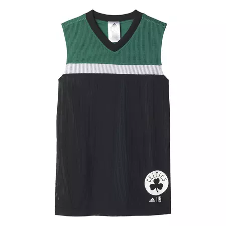 Adidas Camiseta Niño NBA Winter Hoops Rev Boston Celtics (Black/Green/white)