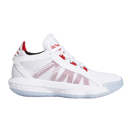 Adidas Dame 6 J "White and Red"