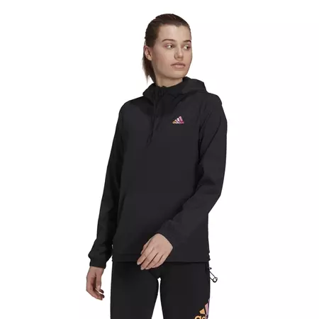 Adidas Essentials Gradient Logo Windbreaker
