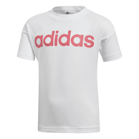 Adidas Essentials Little Kids Linear Tee (white)