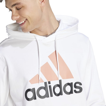 Adidas Essentials Logo Hoodie "White"