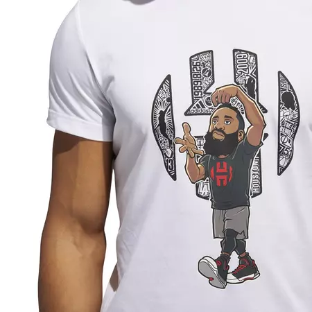 Adidas Harden Cookin Geekup UP Tee (white)