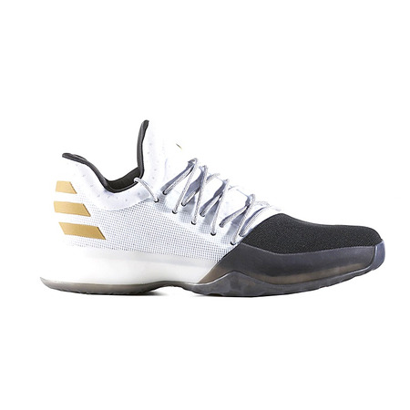 Adidas Harden Vol. 1 "Disruptor" (footwear white/core black/gold metallic)