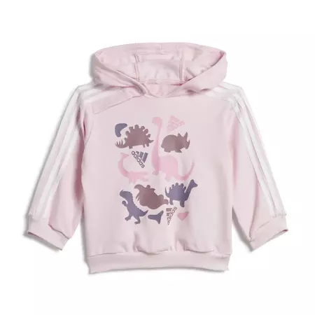 Adidas Infants Dino Camo AOP FT Jogger Set "Clear Pink"