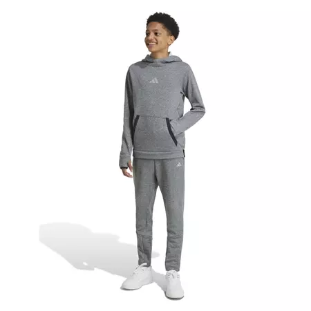 Adidas Kids Fleece Joggers "Black Melange"
