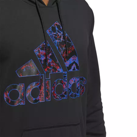 Adidas Basketball Legends CZ Hoodie "Black-Vivid Red"
