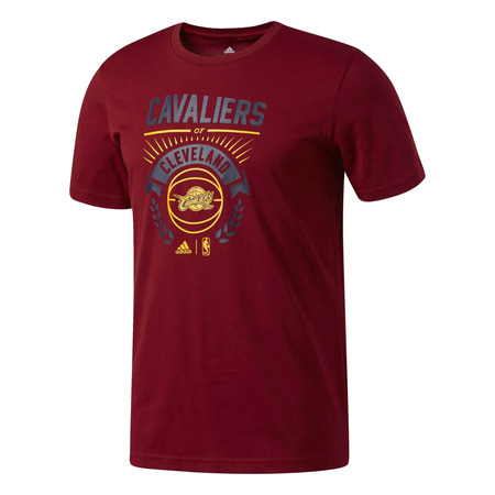 Adidas NBA Cleveland Cavaliers Graphic 4 Tee (Bordeaux)