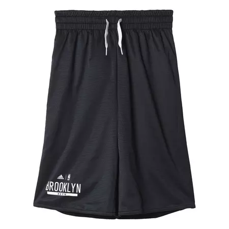 Adidas NBA Short Niño Brooklyn Nets Winter Hoops Rev (Black/White)