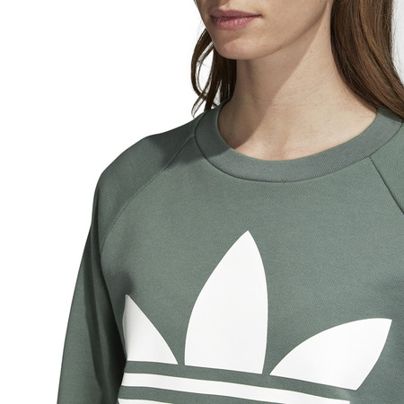 Adidas Orginals Sweatshirt Trefoil Crew (Trace Green)