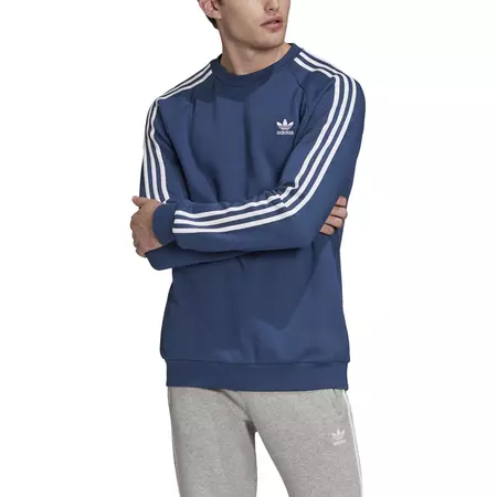 Adidas Originals 3-Stripes Crew Sweatshirt