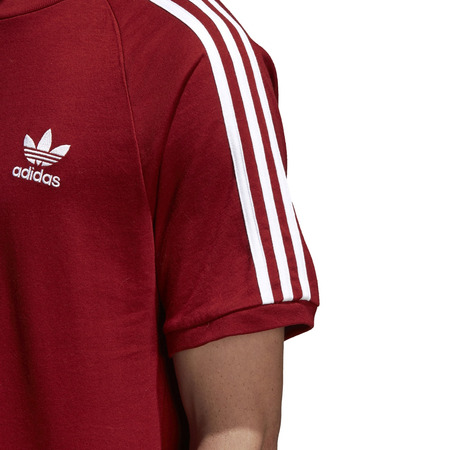 Adidas Originals 3 Stripes T-Shirt (Red)