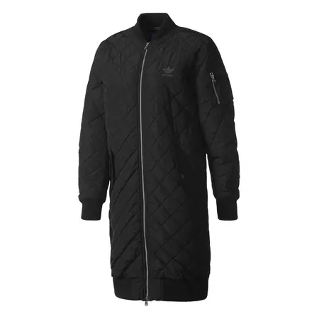 Adidas Originals Bomber Long Quilted Jacket W (Black)