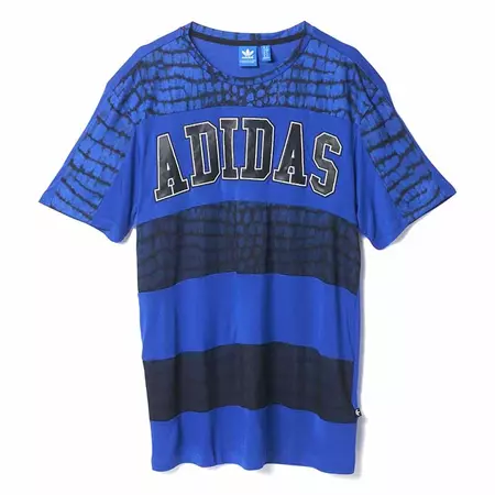 Adidas Originals Camiseta Vestido Mulheres New York (azul/negro)