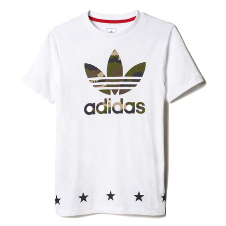 Adidas Originals Camiseta Youth FR (white/camo)