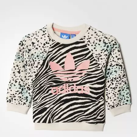 Adidas Originals Chándal Bebê YWF Crew (multicolor/ray pink)
