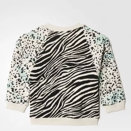Adidas Originals Chándal Bebê YWF Crew (multicolor/ray pink)