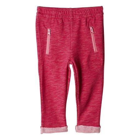 Adidas Originals Trefoil FT Crew Infant Track Suit (medium grey/ bold pink)
