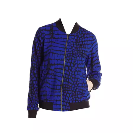 Adidas Originals Chaqueta Mulheres New York Printed Superstar TT (azul/negro)