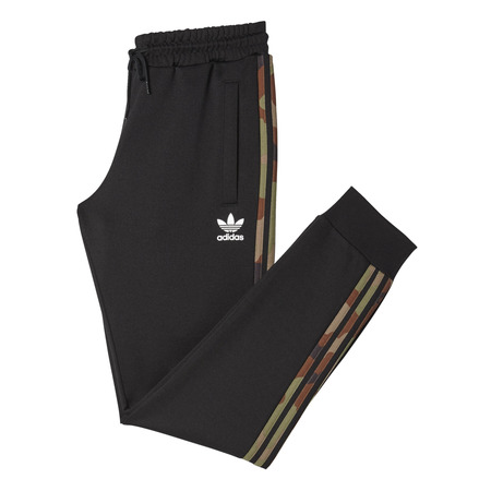 Adidas Originals Superstar Cuffed Track Pants (black/earth khaki)