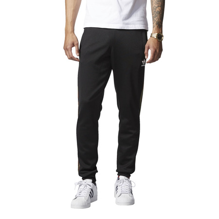 Adidas Originals Superstar Cuffed Track Pants (black/earth khaki)