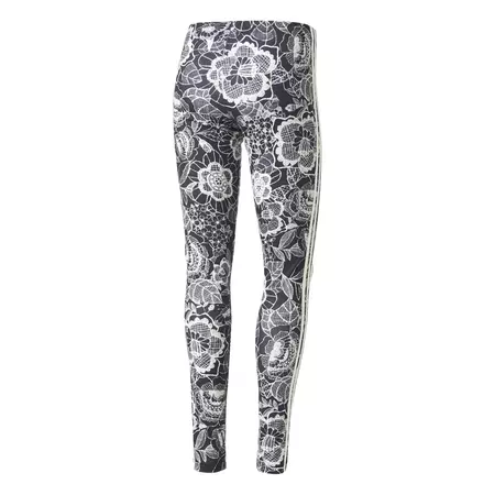 Adidas Originals Farm Florido 3 Stripes Leggings "Floral Vintage" (black/white)