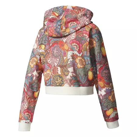 Adidas Originals Farm Fugiprabali Crop Hoodie "Flowery Bali" (multicolor)