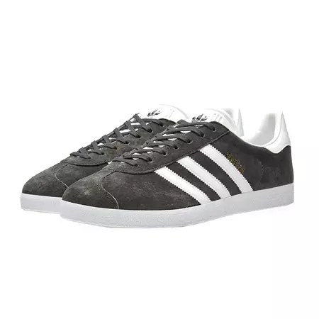 Adidas Originals Gazelle (dark grey/white/gold metallic)