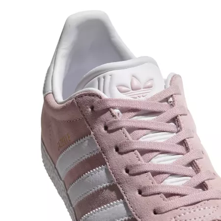 Adidas Originals Gazelle J (Icey Pink/ White/ Gold)