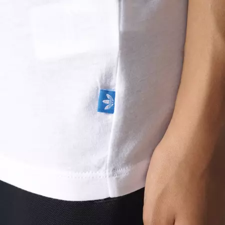 Adidas Originals Graphic Logo Trefoil Tee W (white)