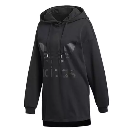 Adidas Originals Hooded Sweatshirt Black W