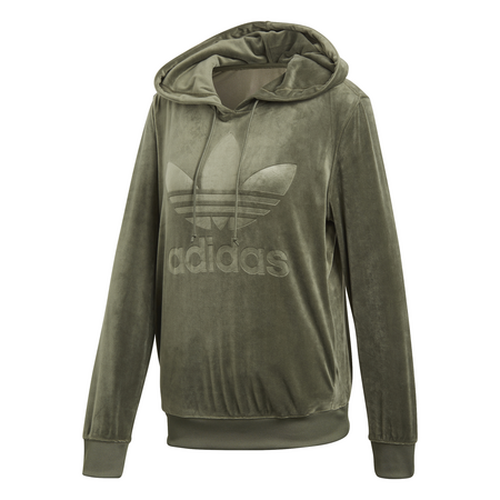 Adidas Originals Hooded Sweatshirts Trefoil W (base green)