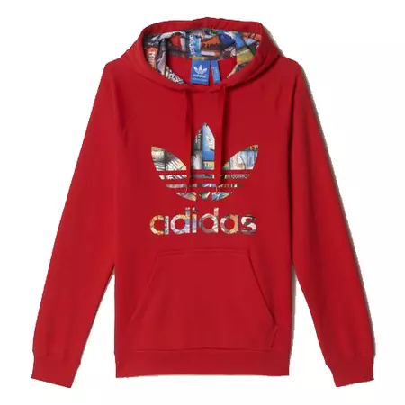 Adidas Originals Hoodie Back To School (scarlet)