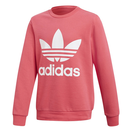 Adidas Originals Junior Trefoil Crew (Real Pink)