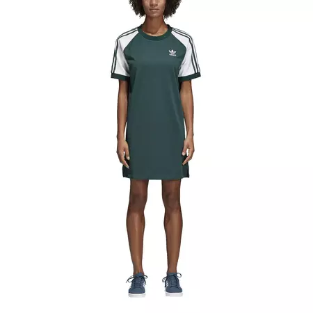 Adidas Originals Raglan Dress (Green)