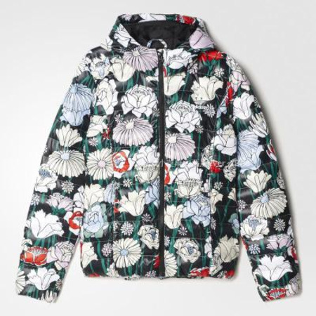 Adidas Originals Slim Jacket "Floral Vintage" (black/multicolor)