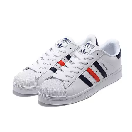 Adidas Originals Superstar Foundation (blanco/marino/rojo)