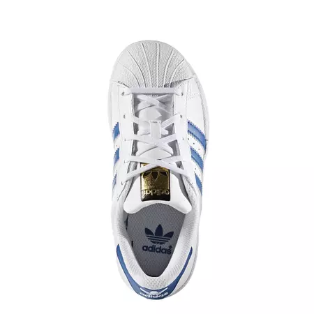 Adidas Originals Superstar Foundation Junior (blanco/azul/oro)