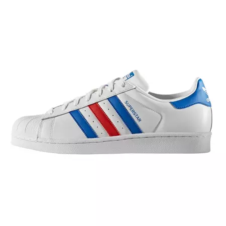 Adidas Originals Superstar Foundation (White/Blue/Red)