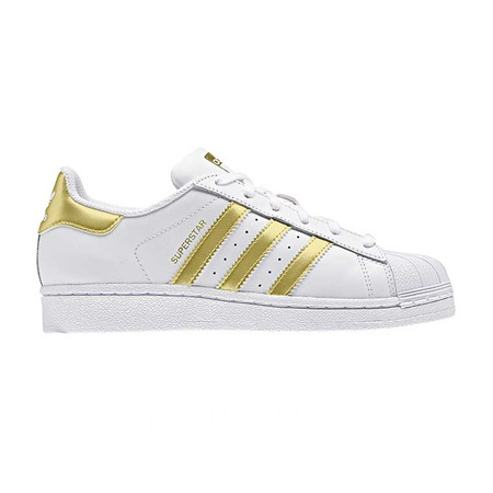Adidas Originals Superstar J (white/gold metallic)
