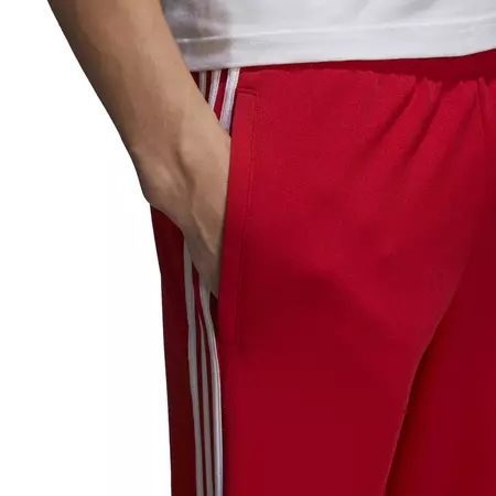 Adidas Originals Superstar Track Pants (Scarlet/ White)