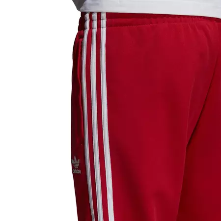 Adidas Originals Superstar Track Pants (Scarlet/ White)