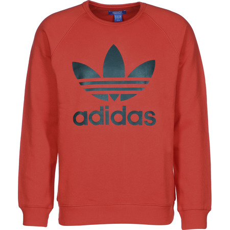 Adidas Originals Trefoil Crew Sweatshirt (red/black)