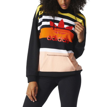 Adidas Originals Trefoil Hoodie "Parisian Fashion" (black/multicolor)