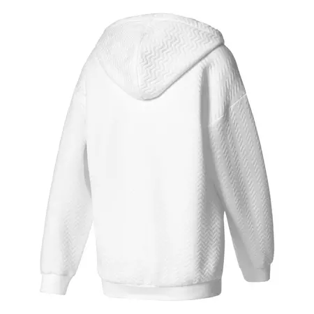 Adidas Originals Trefoil Logo Hoodie "New York" (white Snow)